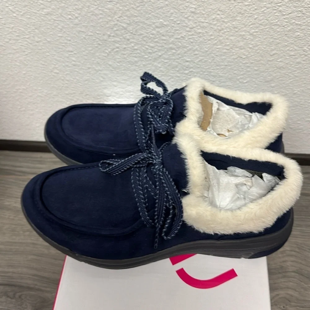Ryka Water-Repellent Lace-Up Cozy Ankle Boots - Avid